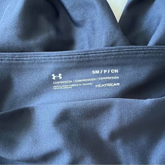 Under armour NWOT heatgear compression leggings women’s size small purple - Picture 6 of 6